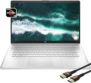 HP Touchscreen 2022 17-inch Ryzen 5 1TB SSD Laptop