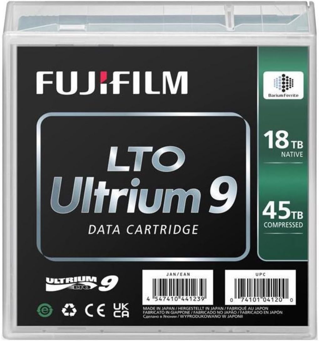 Fujifilm 16659047film LTO Ultrium 9 Tape Cartridge - 18/45TB