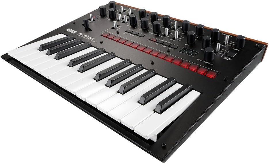 Korg MONOLOGUE-BK Analog Synthesizer - Black Monophonic Synth
