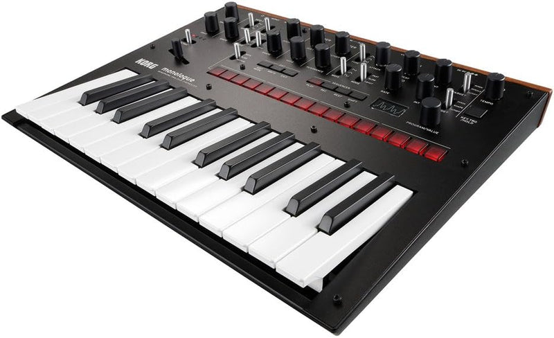 Korg MONOLOGUE-BK Analog Synthesizer - Black Monophonic Synth — main product image