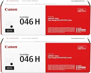 Canon 046 Toner Cartridge Black High Capacity 2-Pack