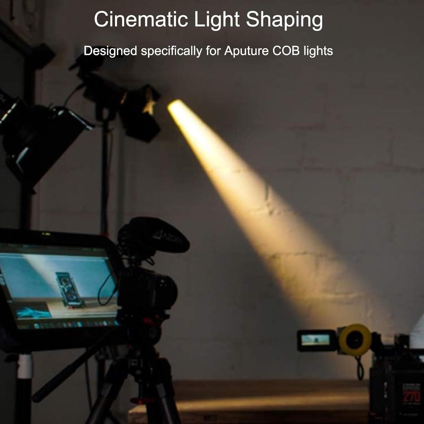 Aputure Barn Doors with Color Gels for Bowens Mount Lights