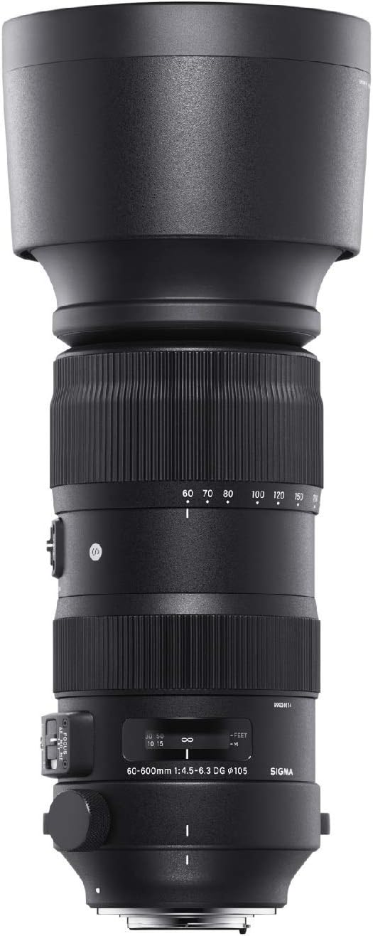 Sigma 730954 60-600mm Telephoto Zoom Lens - Canon EF