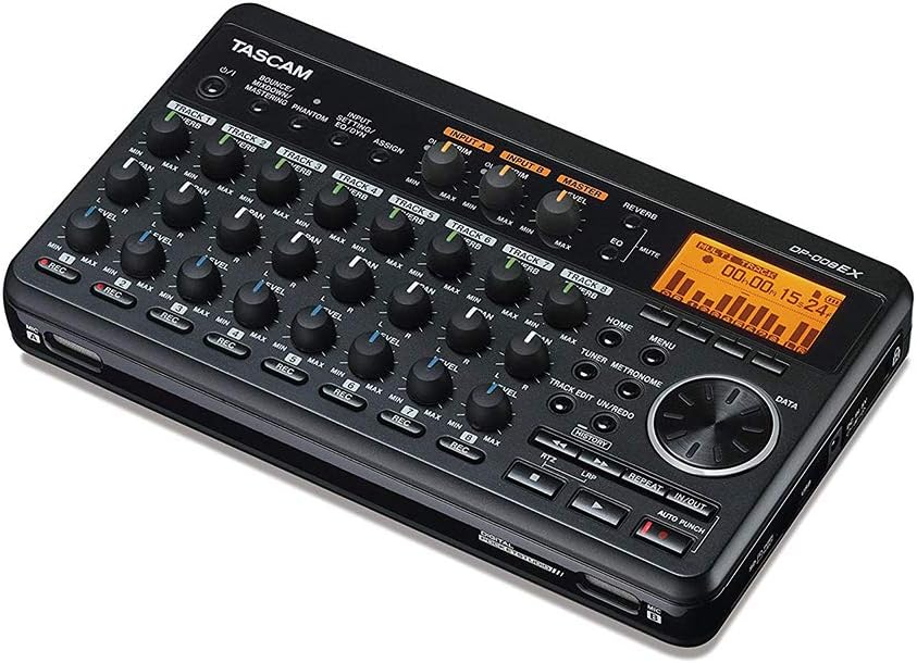 Tascam DP-008EX 8-Track Pocketstudio Recording Bundle
