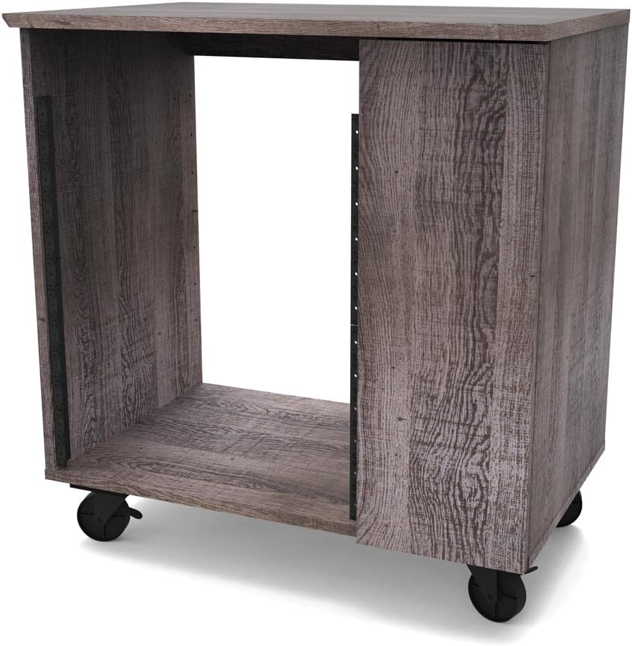 Glorious 246886 Modular Side Rack Walnut Studio