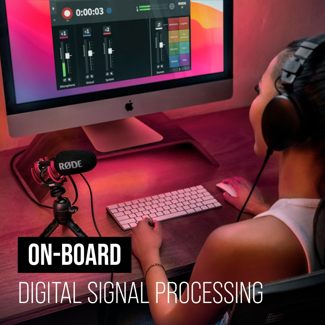 Rode VMGOII VideoMic GO II Lightweight On-Camera Microphone