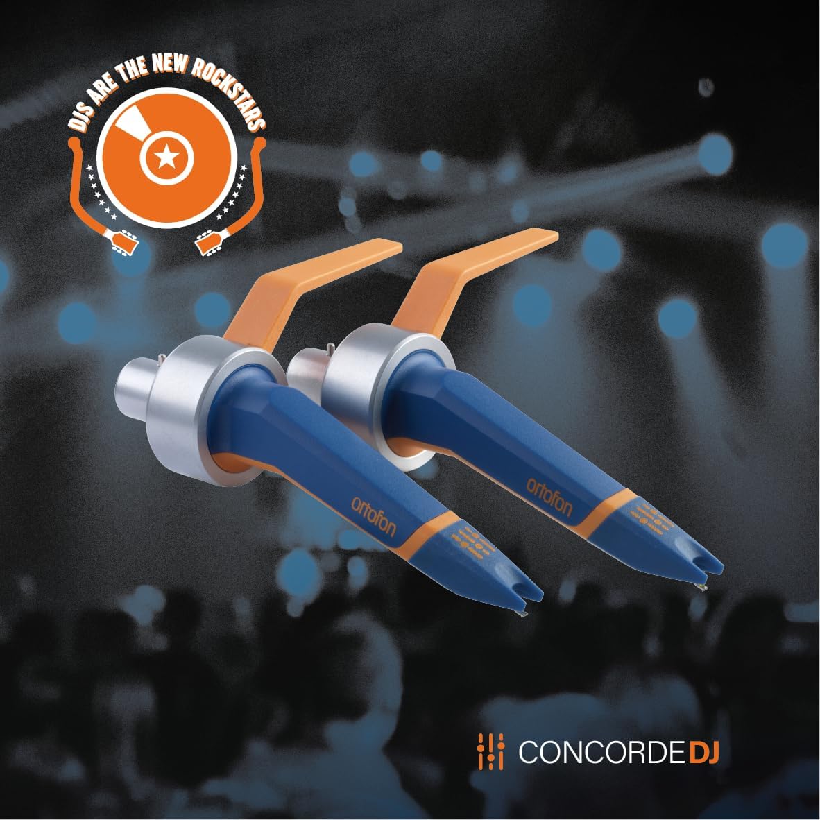 Ortofon Concorde MKII Twin DJ Cartridge Set