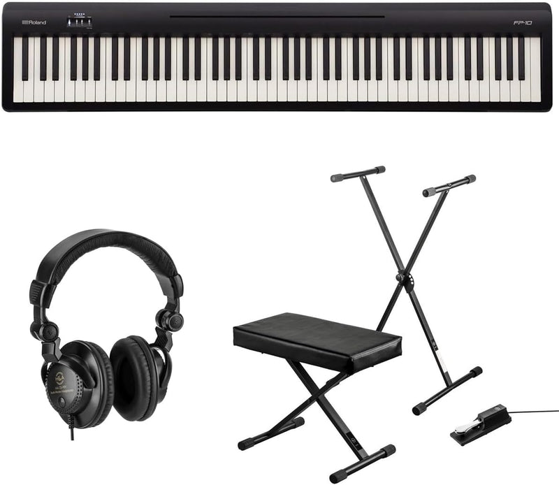 Roland FP-10 88-Key Digital Piano Bundle — main product image
