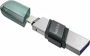 SanDisk SDIX90N-256G-GN6NE 256GB iXpand Flip USB Flash Drive — main product image