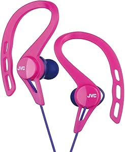 JVC HA-EXC25-P Pink Canal Type Sports Earphone - Driproof
