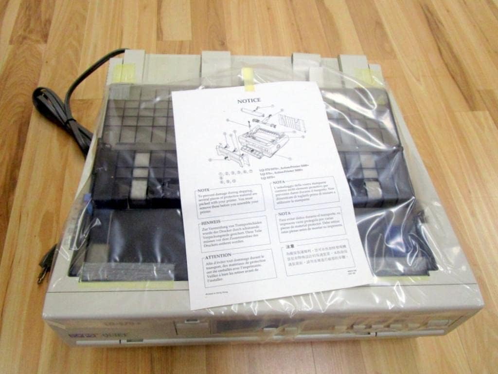 Epson LQ-570 Dot Matrix Printer - Super Fast, Super Sharp