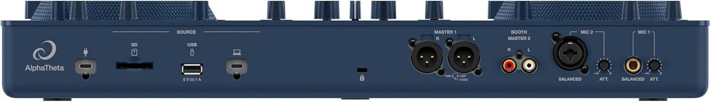AlphaTheta OMNIS-DUO Portable Battery-Powered DJ Controller