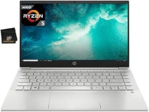HP Pavilion 15 Laptop Ryzen 5 5500U 8GB 256GB SSD FHD — main product image