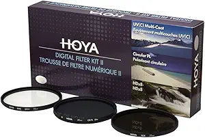 Hoya YKITDG046 46mm UV, CPL & ND8 Filter Kit — main product image