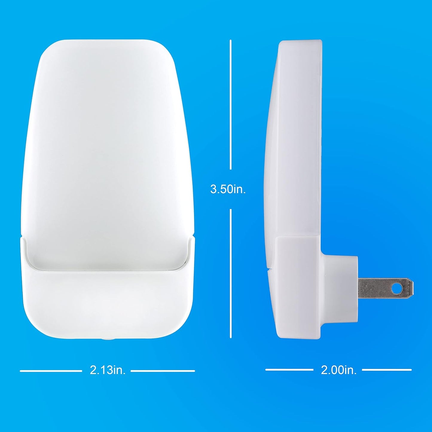 GE 30966 LED Dusk to Dawn Night Light 2-Pack