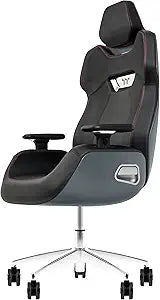 Thermaltake GGC-ARG-BSLFDL-01 Argent E700 Real Leather Gaming Chair Space Gray — main product image