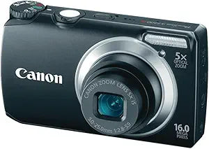 Canon 5035B001 Powershot A3300 16MP 5x Zoom Digital Camera