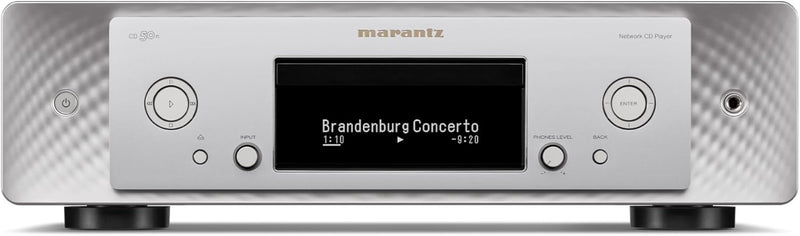 Marantz CD 50n Network CD Player - Silver/Gold, HEOS — main product image