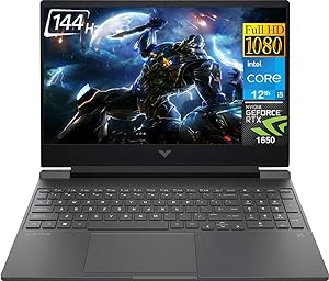 HP Notebook Victus 15.6" FHD 144Hz Gaming Laptop