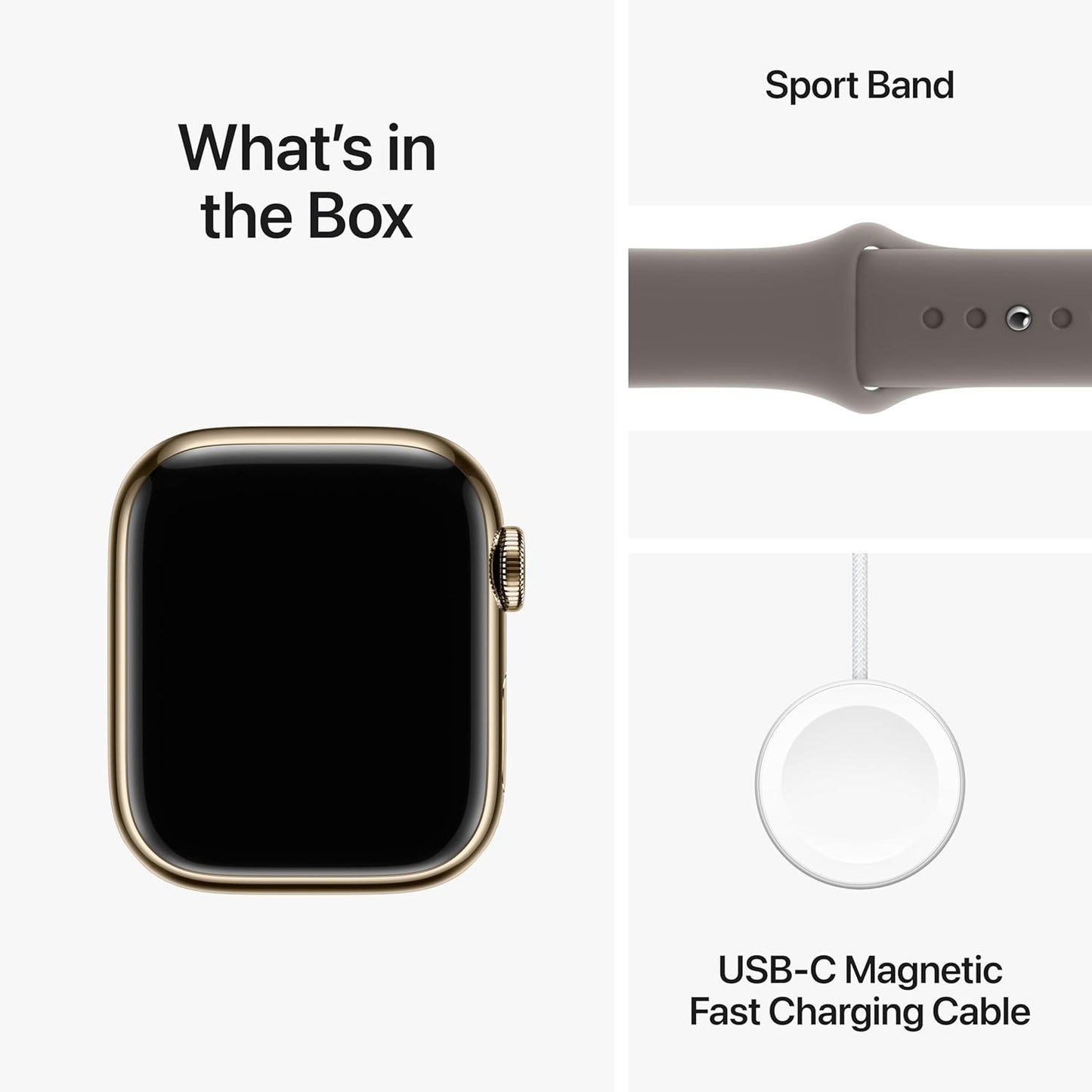 Apple Watch Series 9 GPS + Cellular 41mm Gold