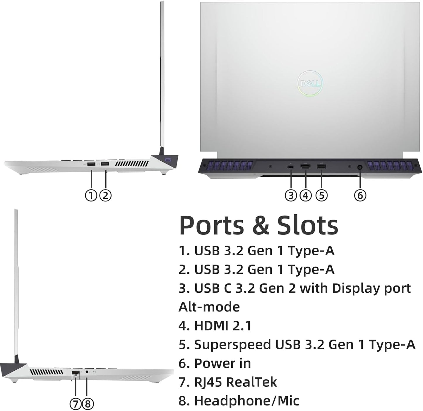 Dell Dell G16 7630 i9 RTX 4070 Gaming Laptop