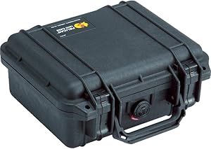 Pelican 1200 Protector Case with Foam - Black — main product image
