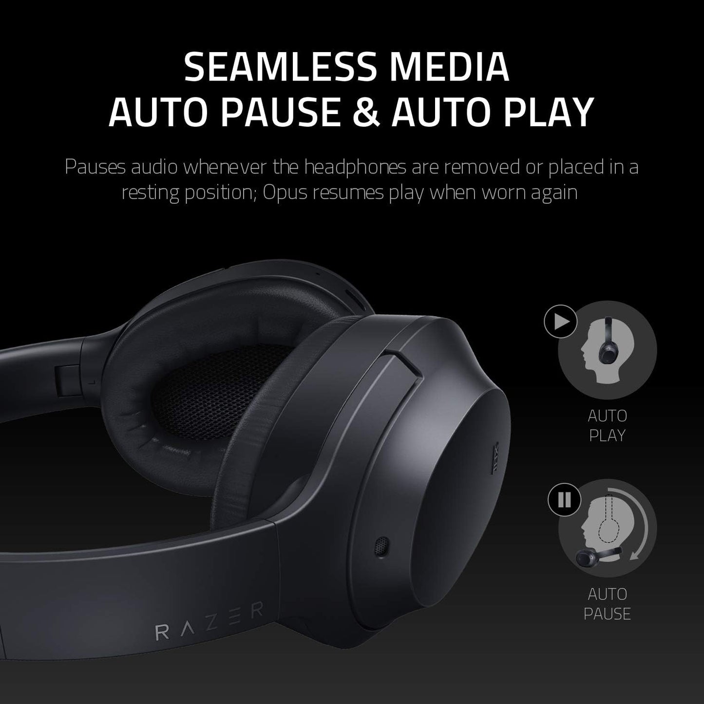 Razer RZ04-02490101-R3U1 Opus ANC Wireless Headphones