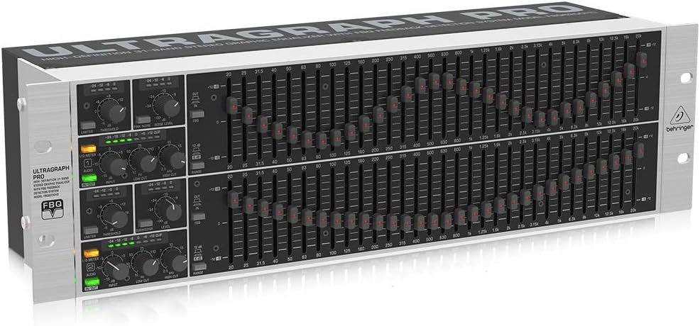 Behringer FBQ6200HD ULTRAGRAPH PRO 31-Band Stereo Equalizer
