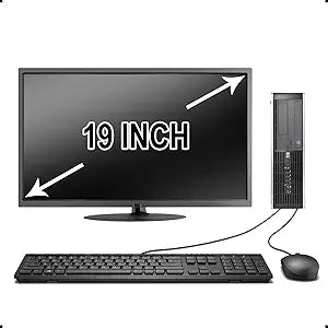 HP 6200 Elite Desktop Package - i5, 8GB, 500GB, 19" LCD (Renewed)