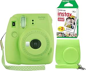 Fujifilm Instax Mini 9 Camera Bundle Lime Green