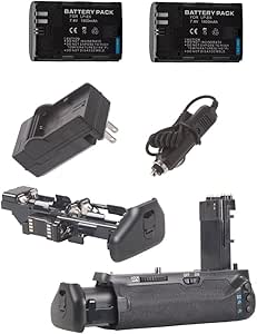 Neewer BG-E16 Battery Grip Bundle for Canon 7D Mark II