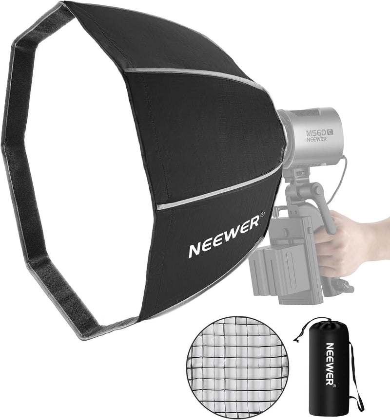 Neewer NS4P 50cm Octagonal Softbox with Grid — main product image