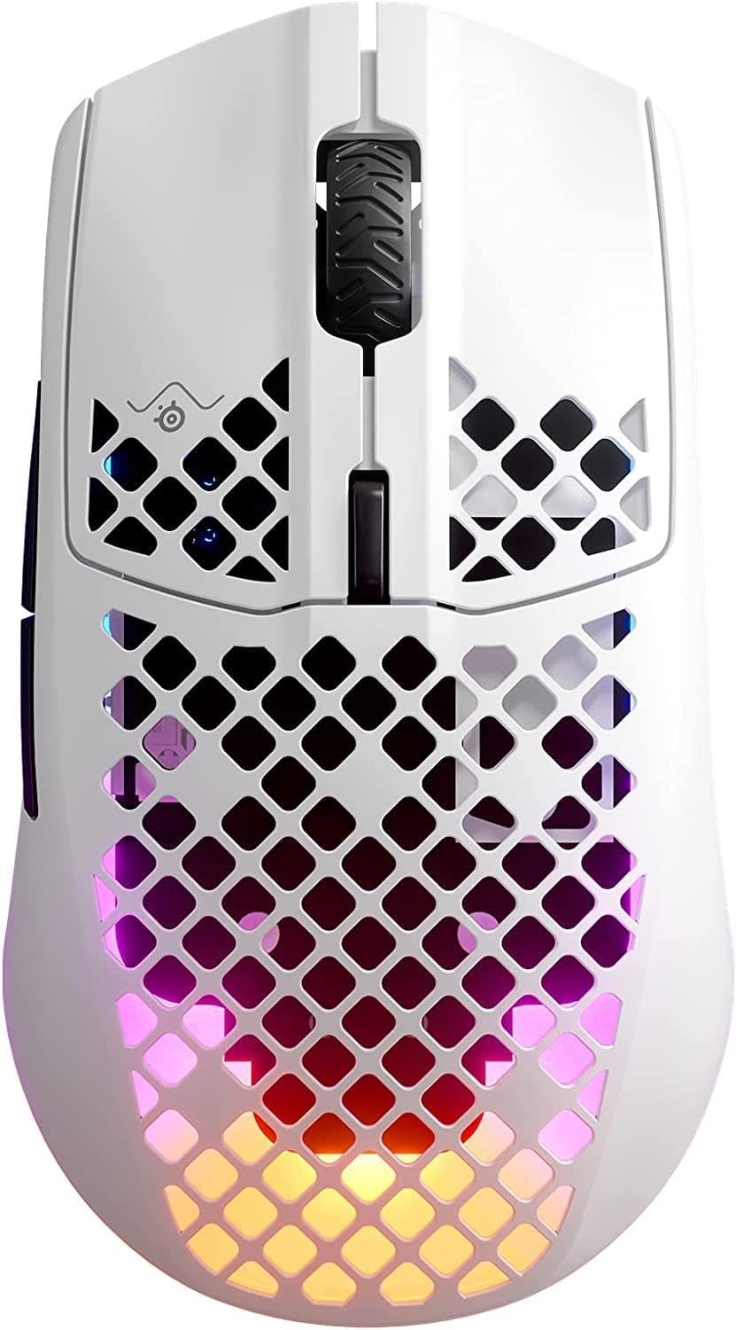 SteelSeries Aerox 3 62608 Wireless Gaming Mouse - Snow