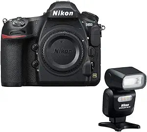 Nikon CRTE8NKD850KRB D850 DSLR Camera SB-500 Flash Renewed