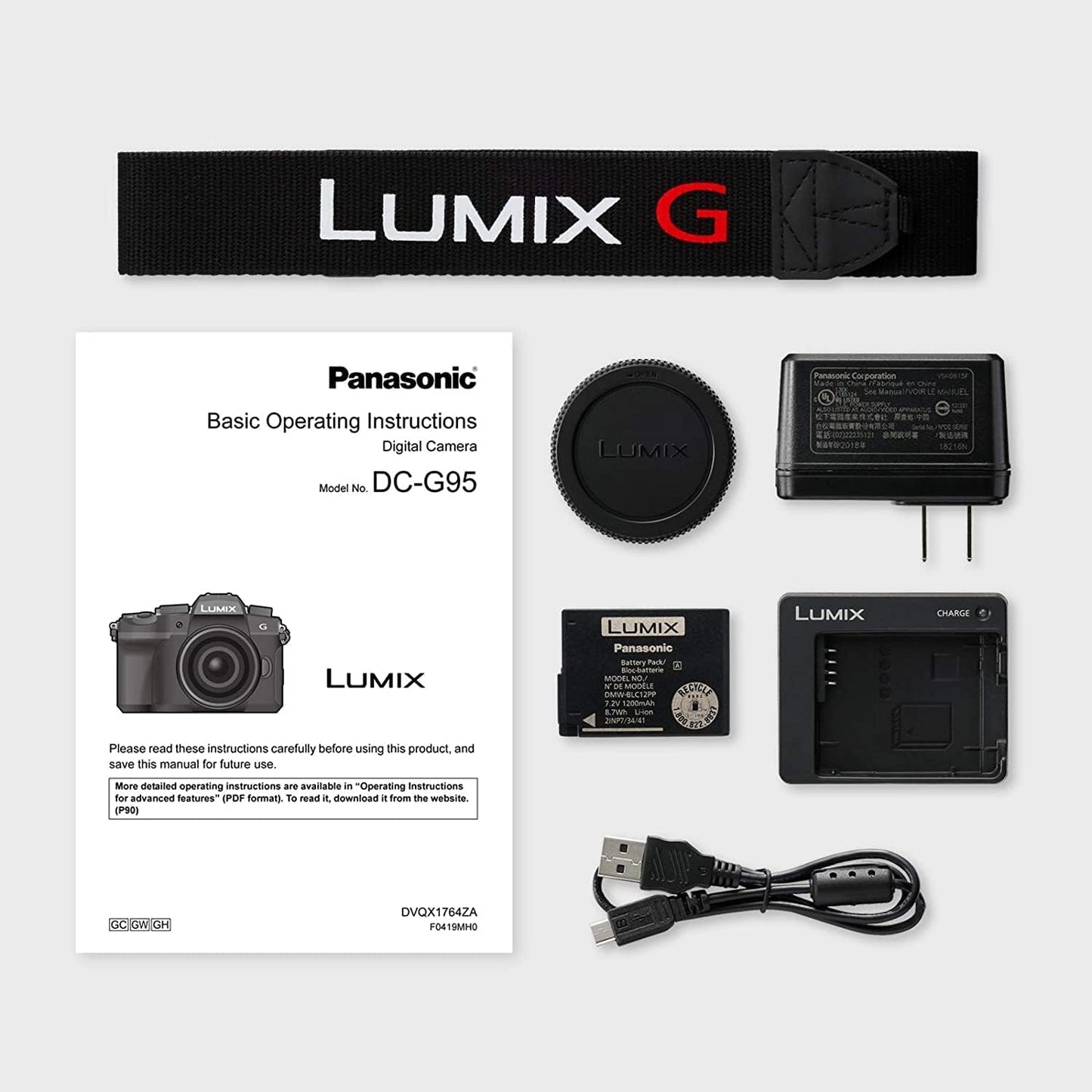 Panasonic DC-G95DMK Lumix G95 Mirrorless Camera