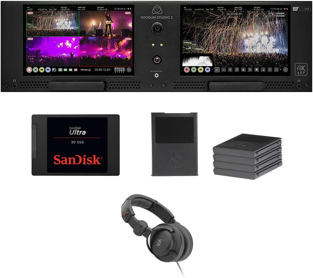 Atomos Shogun Studio II 4K Dual Recorder Monitor Bundle