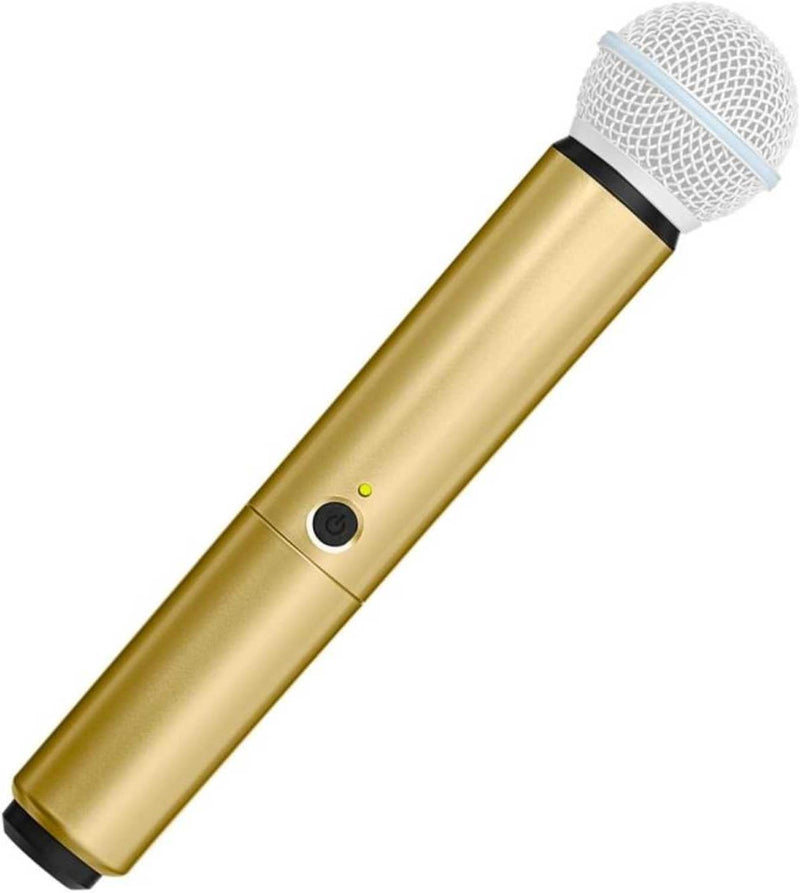 Shure WA713-GLD Gold Handle for BLX2/SM58, BETA58A Mics — main product image