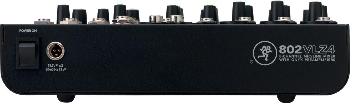 Mackie 802VLZ4 8-Channel Compact Audio Mixer