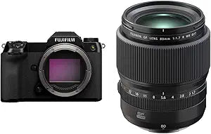 Fujifilm GFX 100S Black Body + GF80mmF1.7 Lens — main product image
