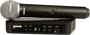 Shure BLX24/PG58-H10 Wireless Microphone System PG58 Handheld