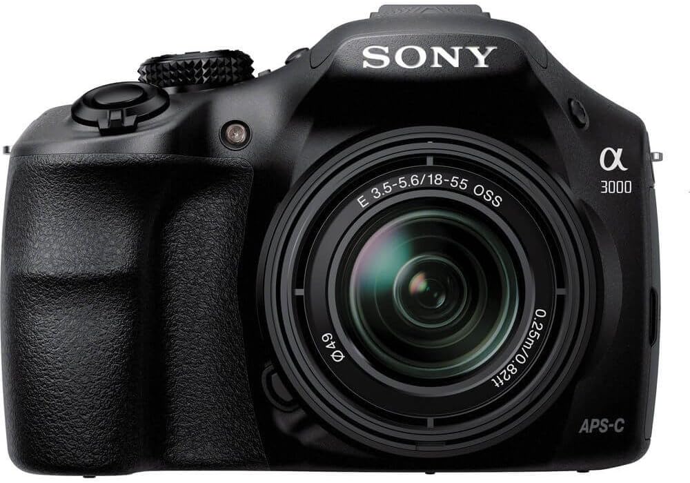 Sony ILCE3000K/B Alpha a3000 Mirrorless Camera 18-55mm Lens