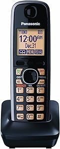 Panasonic KX-TGA410B DECT 6.0 Cordless Phone Handset — main product image