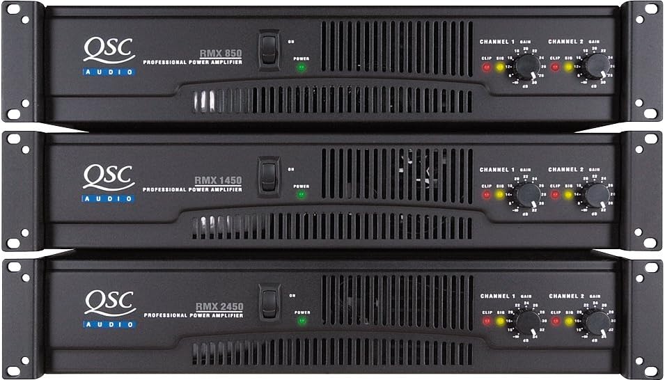 QSC RMX850A Power Amplifier 300W Per Channel