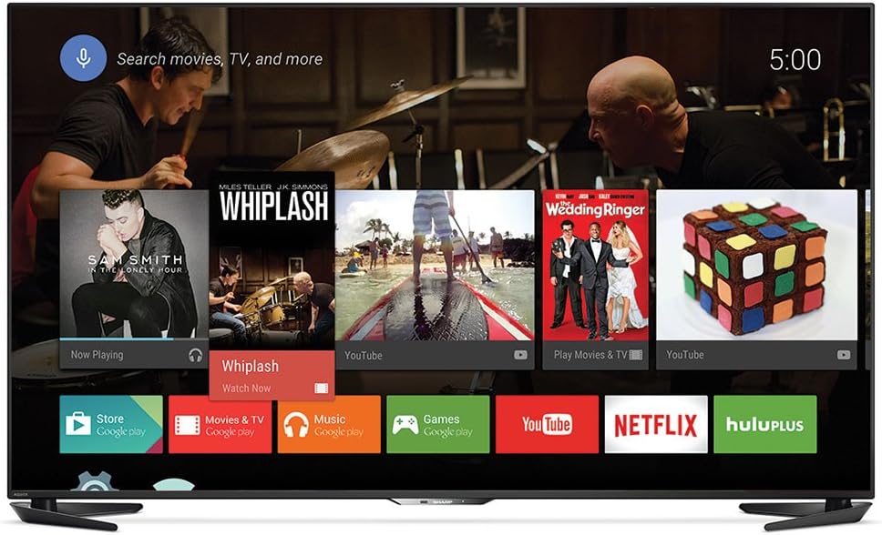 Sharp LC60UE30U 60-Inch 4K Ultra HD Smart LED TV