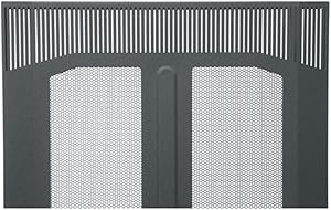 Middle Atlantic BVFD-45 Vented Front Door - 45 Space, Black