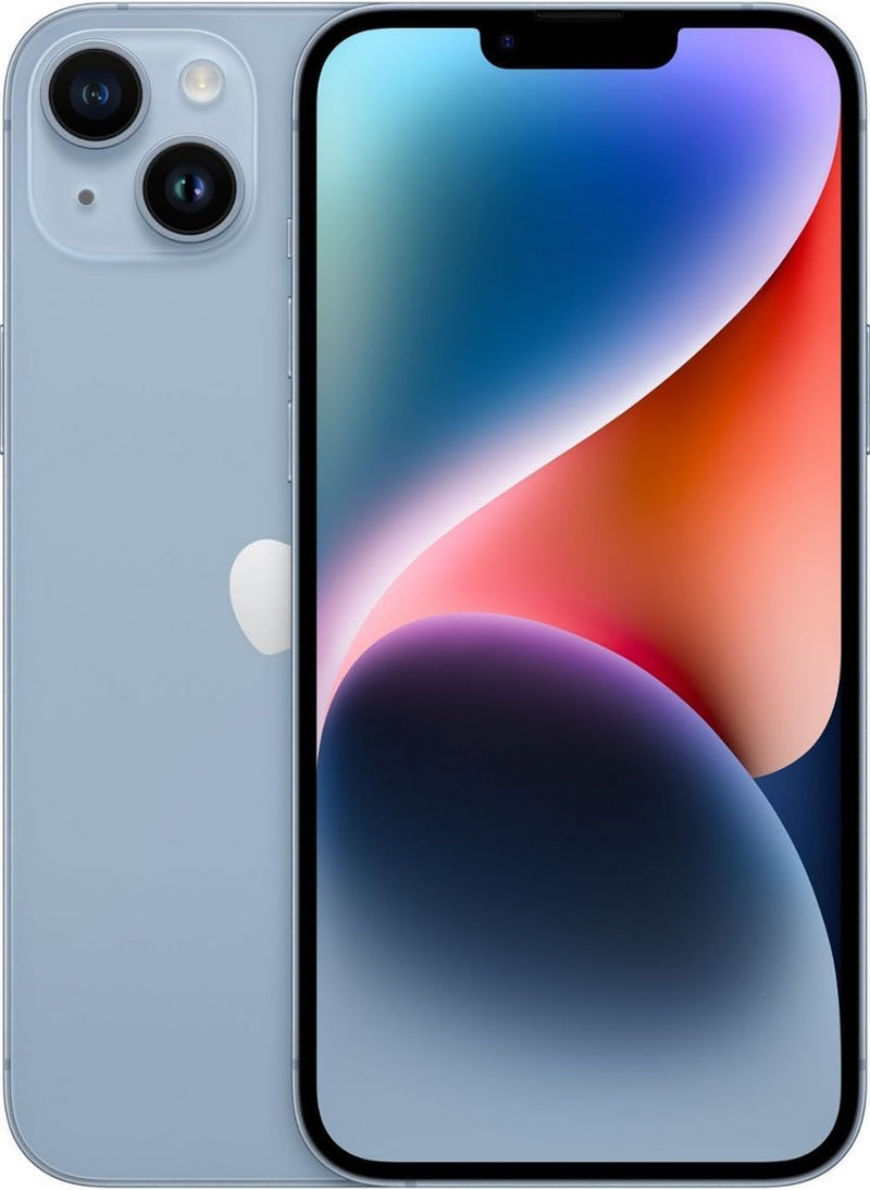 Apple iPhone 14 Plus: 128GB, Blue, Unlocked Smartphone (Renewed) — main product image
