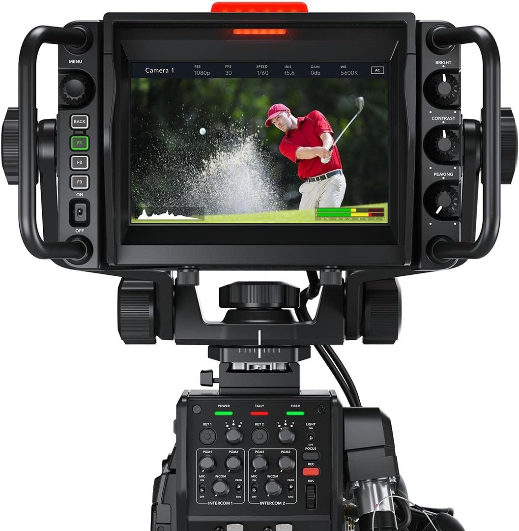 Blackmagic Design URSA Broadcast G2 Camera - Lens and Viewfinder Bundle