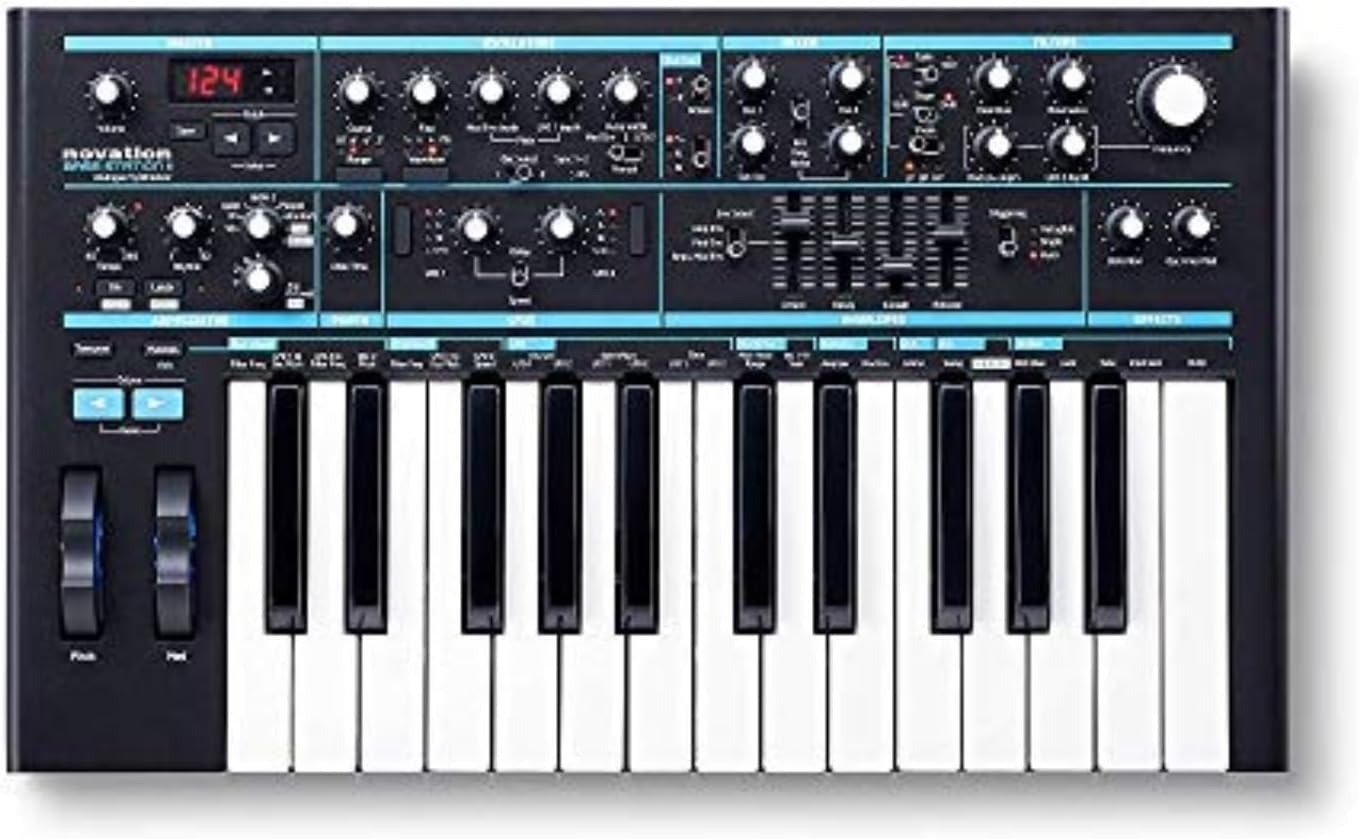 Novation AMS-BASS-STATION-II Bass Station II Analog Monosynth
