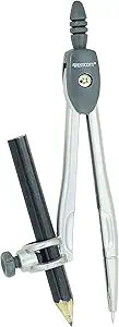 Westcott 14555 Metal Compass with Wooden Pencil — main product image
