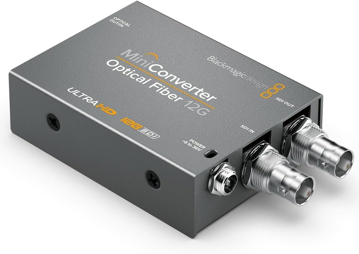 Blackmagic Design CONVMOF12G Mini Converter Optical Fiber 12G